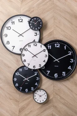 Horloge ronde en métal New classic 40 cm (Blanc)