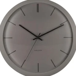 Horloge ronde en métal Nirvana Globe 40 cm