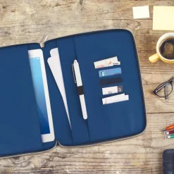 Housse avec organisateur pour tablette Papa en or (Noir)