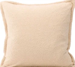 Housse de coussin 60x60 cm Tuva (Blanc cassé)