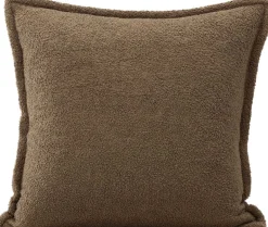 Housse de coussin 60x60 cm Tuva (Marron)