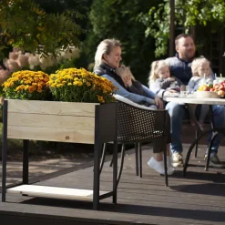 Jardinière en bois et métal Modern (Surélevé)