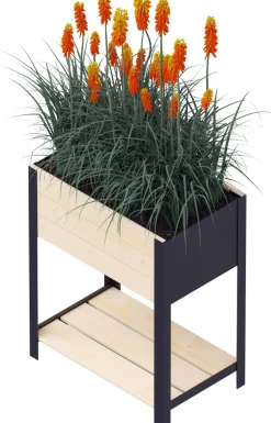 Jardinière en bois et métal Modern (Surélevé)