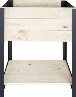 Jardinière en bois et métal Modern (Surélevé)
