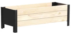 Jardinière en bois et métal Modern (Bas)
