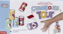 Jeu chamboule tout avec 3 balles
