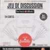 Jeu de cartes débat en famille 54 cartes