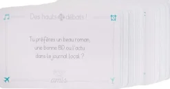 Jeu de cartes débat entre amis 54 cartes
