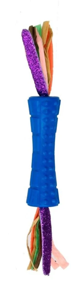 Jouet chat Stick coloré plume double