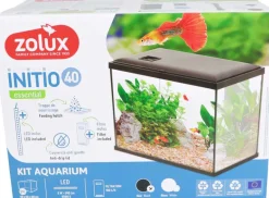 Kit aquarium 24 litres Initio 40 (Noir)