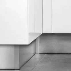 Kit de plinthes de cuisine avec accessoires Plasline (Satiné)