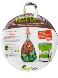 Kit de ramassage avec sacs Net'Up 120L