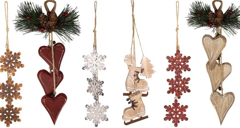 Kit guirlandes décoratives Chalet - 6 pièces