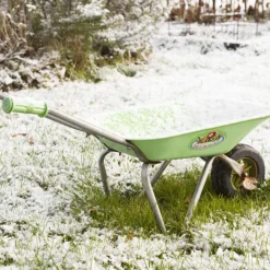 Kit petit jardinier accessoires pour enfant en métal (Gants + petits outils + brouette + arrosoir)