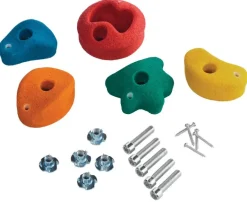 Kit pierres à grimper pour mur d'escalade (Lot de 5)