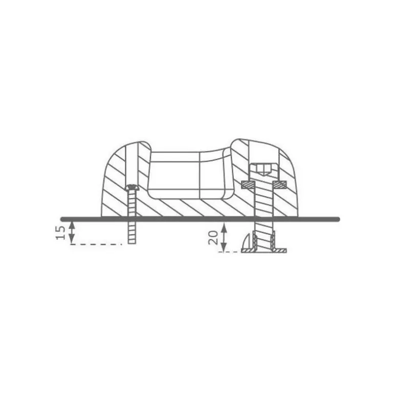 Kit pierres à grimper pour mur d'escalade (Lot de 5)