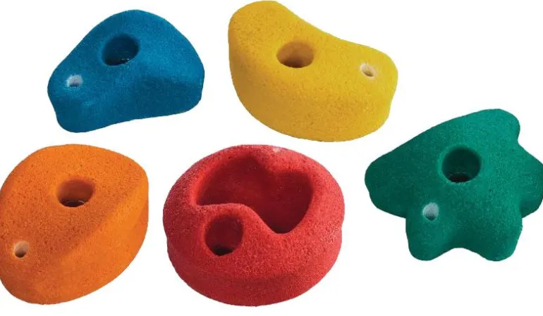 Kit pierres à grimper pour mur d'escalade (Lot de 5)