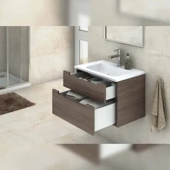 Kit tiroir blanc meuble cuisine et salle de bain Concept (Pour tiroir de 35 x 18.5 cm)