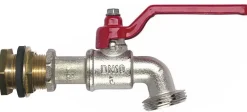 Kit traversée de cuve avec robinet 1/4 tour