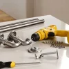 Kit tringle à rideaux extensible Pipe (Extensible de 168 à 305 cm)