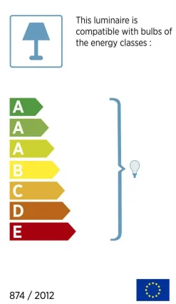 Lampadaire en MDF et PVC Floor (Gris et marron)