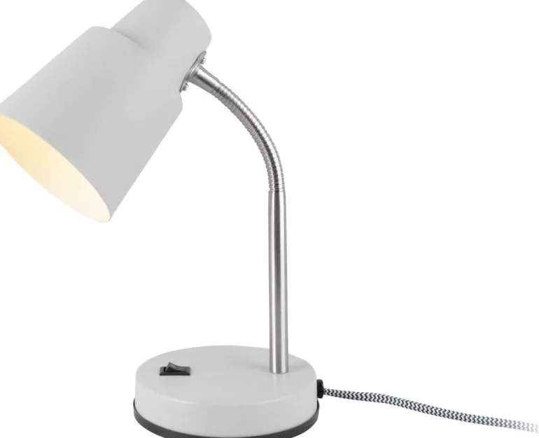 Lampe de bureau en métal Scope (Blanc)