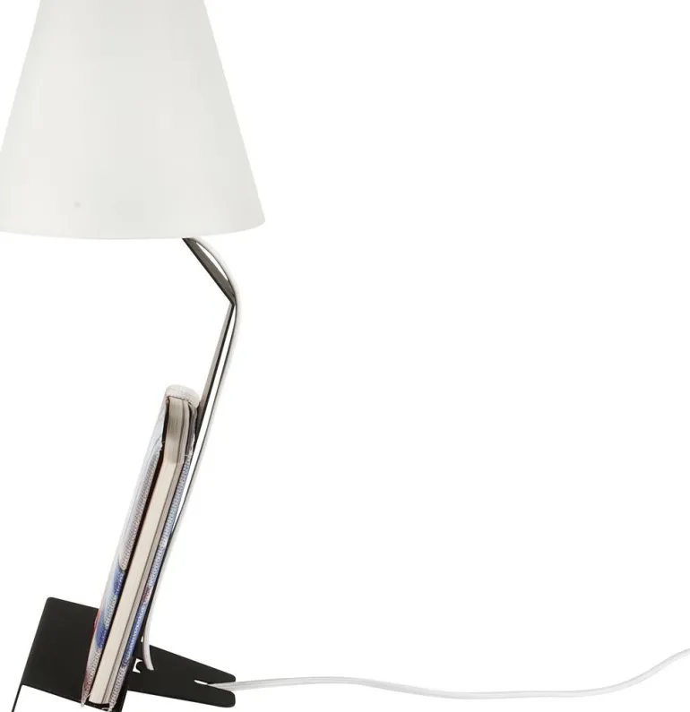 Lampe de chevet support tablette