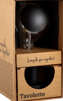 Lampe design à poser en silicone Tavolotto (Noir)