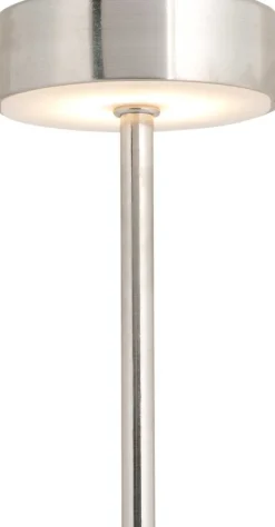 Lampe de table en métal Ganard led (Argent)