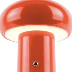 Lampe de table en métal Retro Seta (Orange)