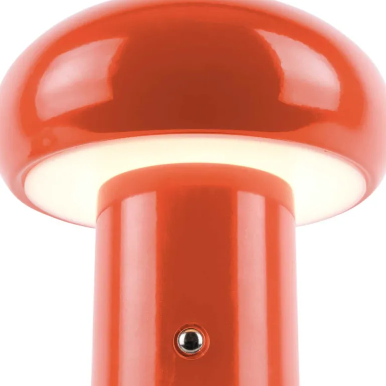 Lampe de table en métal Retro Seta (Orange)