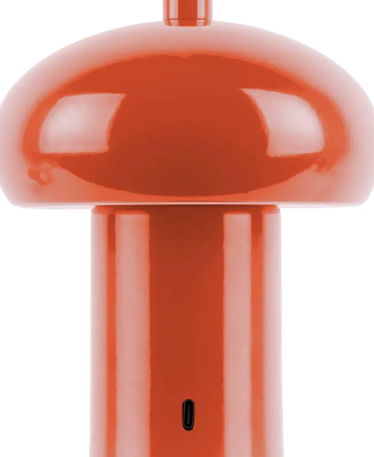 Lampe de table en métal Retro Seta (Orange)