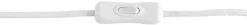 Lampe de table en verre Fervor (Blanc)