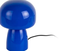 Lampe de table en verre Fervor (Bleu)