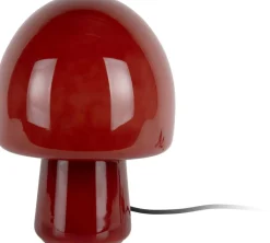 Lampe de table en verre Gozar (Rouge)