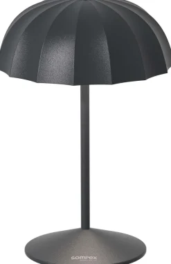 Lampe de table LED 24 cm Ombrellino (Noir)