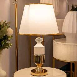 Lampe en métal à poser Gipsy 30 x 52 cm