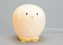 Lampe en porcelaine Pingouin