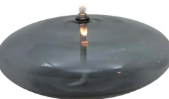 Lampe à huile en verre Ellipse (9 x 18 cm)