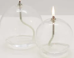 Lampe à huile en verre Sphere (11 x 12 cm)