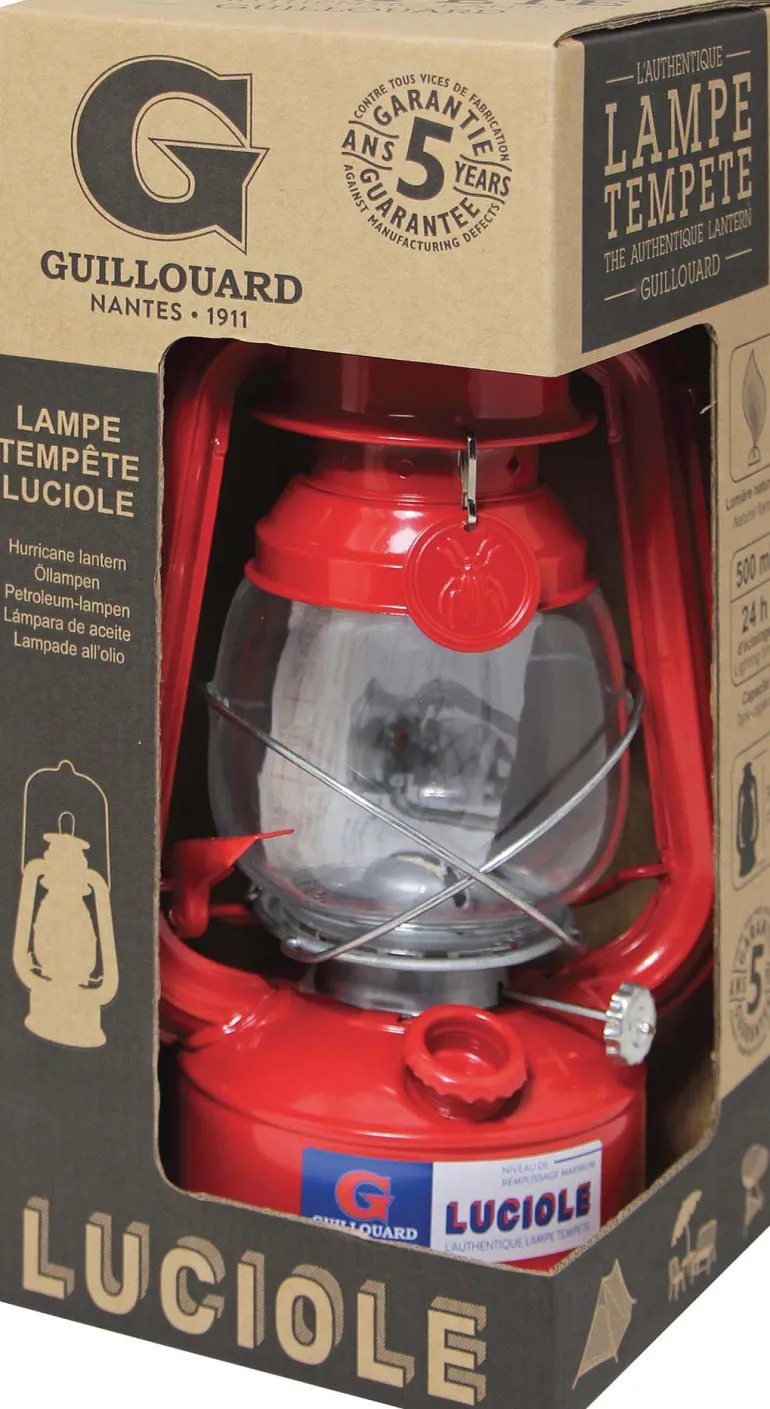 Lampe luciole en métal 30 cm (Cerise)