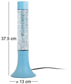 Lampe à paillettes Astro Glitter (Bleu)
