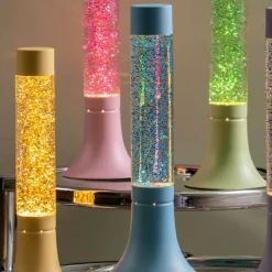 Lampe à paillettes Astro Glitter (Jaune)