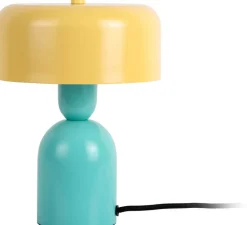 Lampe à poser Double Funky (Turquoise, Jaune)