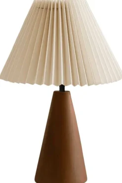 Lampe à poser en bois et PVC Serenity (Modèle 3)