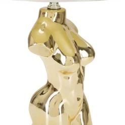 Lampe à poser en céramique Buste glam (Buste femme)