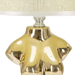 Lampe à poser en céramique Buste glam (Buste femme)