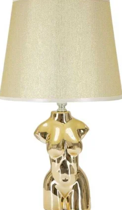 Lampe à poser en céramique Buste glam (Buste femme)
