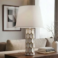 Lampe à poser en céramique et métal Glam (Modèle 2)