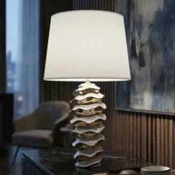 Lampe à poser en céramique et métal Glam (Modèle 1)